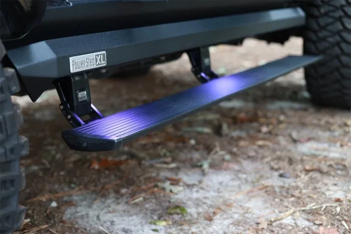 AMP Research 20-24 Jeep JT Gladiator (Launch/Overlnd/Rubicon/Sport/Sport S) PowerStep XL – Black
