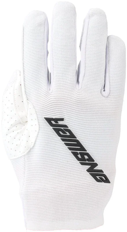 Answer 25 Aerlite Gloves White/Black Logo Youth – Large