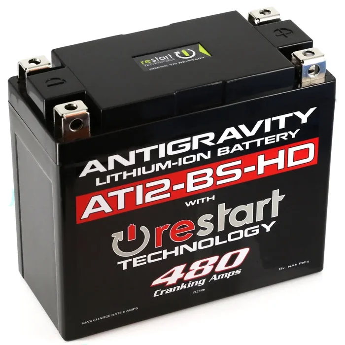 Antigravity YT12-BS High Power Lithium Battery w/Re-Start