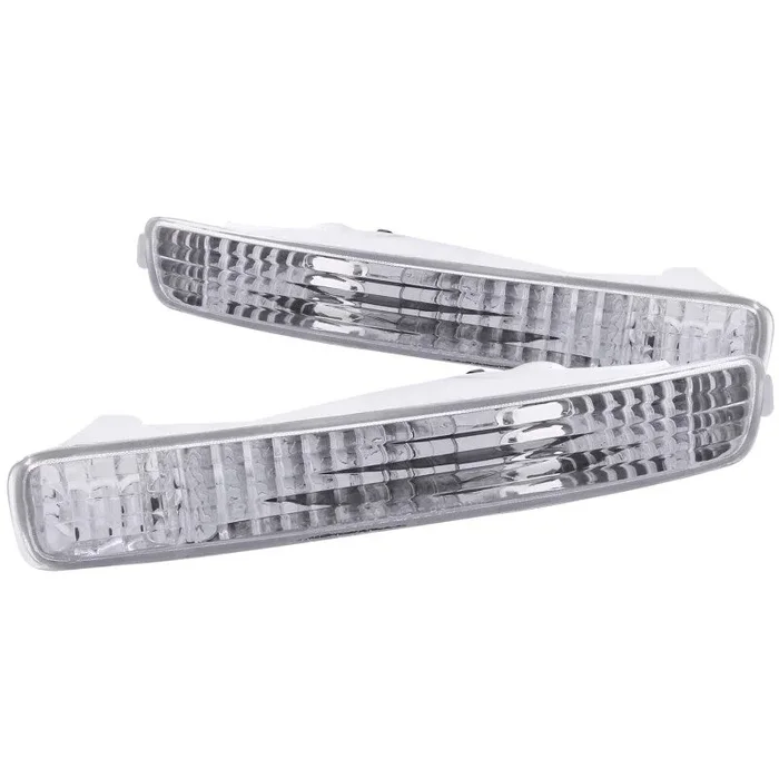 ANZO 1996-1997 Honda Accord Euro Parking Lights Chrome1.3 lb