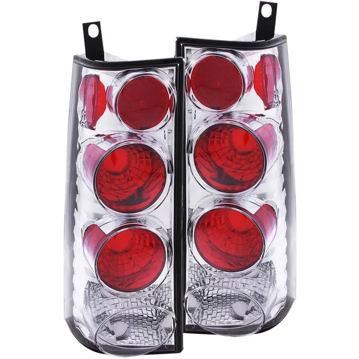 ANZO 1996-2002 GMC Savana Taillights Chrome