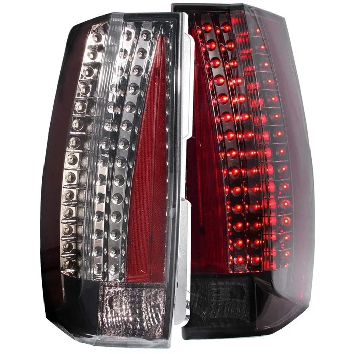 ANZO 2007-2014 Chevrolet Suburban LED Taillights Smoke – Escalade Look