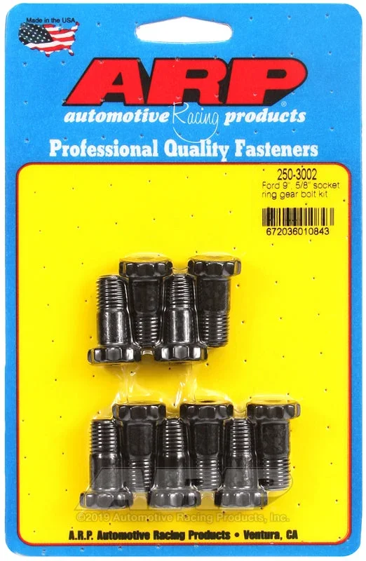 ARP Ford 9in 7/16in Dia 5/8in Socket Ring Gear Bolt Kit