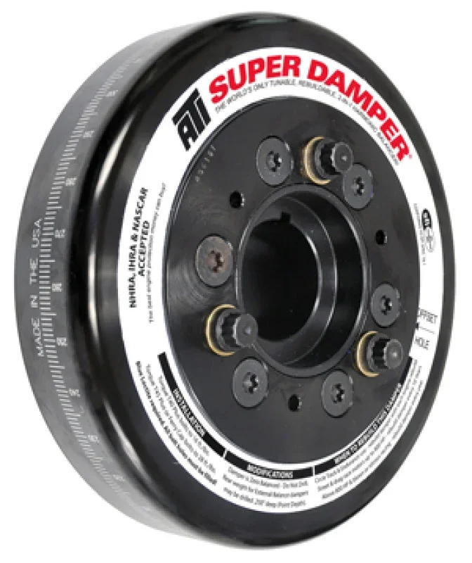 ATI Damper – 6.78in – AL – 6/4 Grv – 10 Per UD – LS1/2/3/6 – 97-13 Y Body – 10 Per UD A/C – 3 Ring