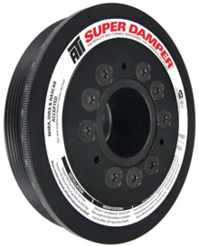 ATI Damper – 6.78in – Alum – 6 Grv – Mitsubishi Evo 8 – 4G63 – w/Integra Lower Cam Drive
