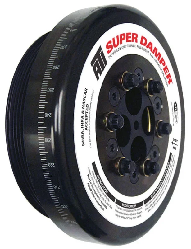 ATI Damper – 8.074in – Steel – 8 Grv – Cummins – 4BT – 6BT – 3.9L – 5.9L – 3 Ring – Diesel