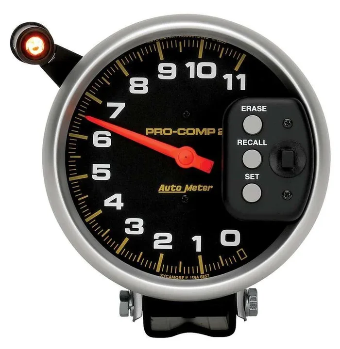Autometer 5in Pro-Comp Tach – 11000 RPM