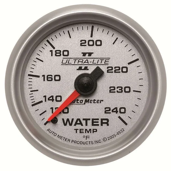 Autometer Auto Meter Ultra-Lite II Series 2-1/16″ Full Sweep 120¬∫-240¬∫ Mechanical Water Temperature Gauge