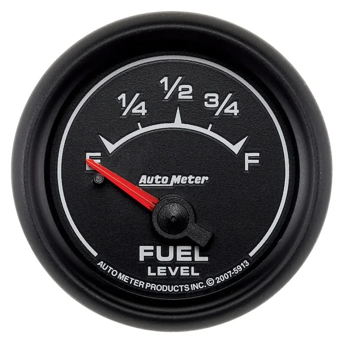 AutoMeter Gauge Fuel Level 2-1/16in. 0 Ohm(e) to 90 Ohm(f) Elec Es