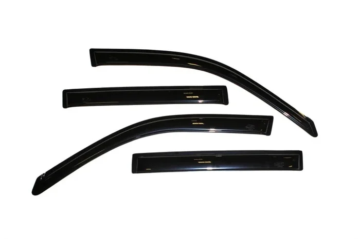 AVS 01-07 Toyota Highlander Ventvisor Outside Mount Window Deflectors 4pc – Smoke