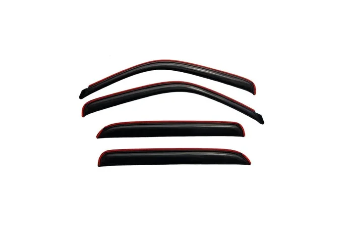 AVS 02-06 Cadillac Escalade EXT Ventvisor In-Channel Front & Rear Window Deflectors 4pc – Smoke