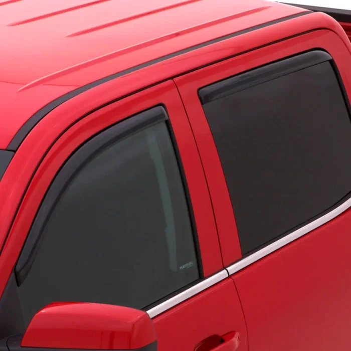 AVS 02-06 Chevy Trailblazer EXT Ventvisor In-Channel Front & Rear Window Deflectors 4pc – Smoke