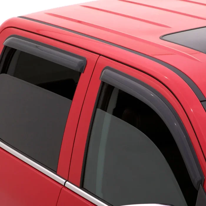 AVS 02-06 Mitsubishi Lancer Ventvisor Outside Mount Window Deflectors 4pc – Smoke