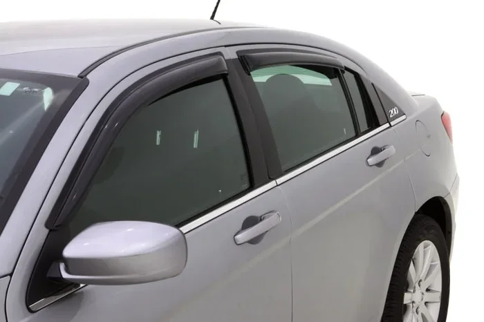 AVS 07-10 Chrysler Sebring Ventvisor Outside Mount Window Deflectors 4pc – Smoke