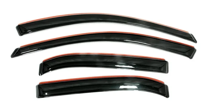 AVS 08-18 Toyota Sequoia Ventvisor In-Channel Front & Rear Window Deflectors 4pc – Smoke
