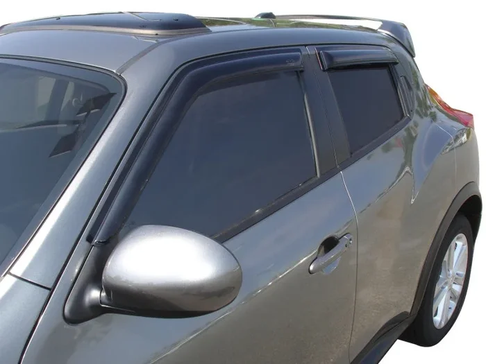 AVS 10-18 Nissan Juke Ventvisor Outside Mount Window Deflectors 4pc – Smoke
