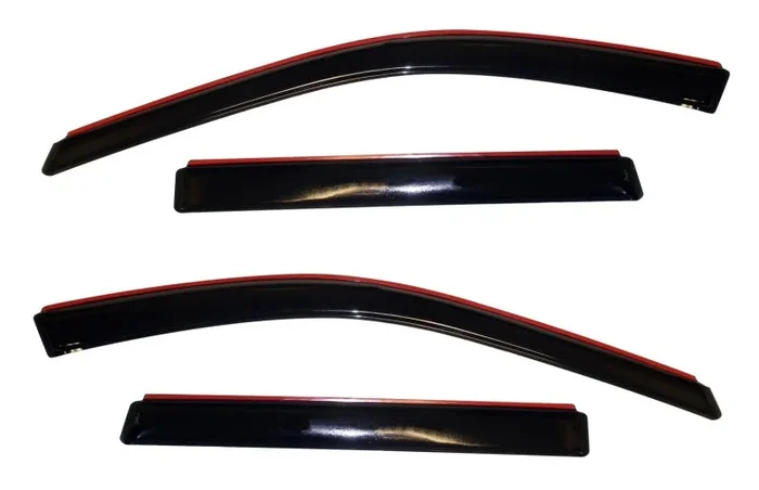AVS 11-18 Jeep Grand Cherokee (Not L Model) Ventvisor In-Chnl FRT & RR Window Deflectors 4pc – Smk