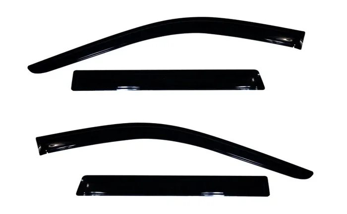 AVS 11-18 Jeep Grand Cherokee Ventvisor Outside Mount Window Deflectors 4pc – Smoke