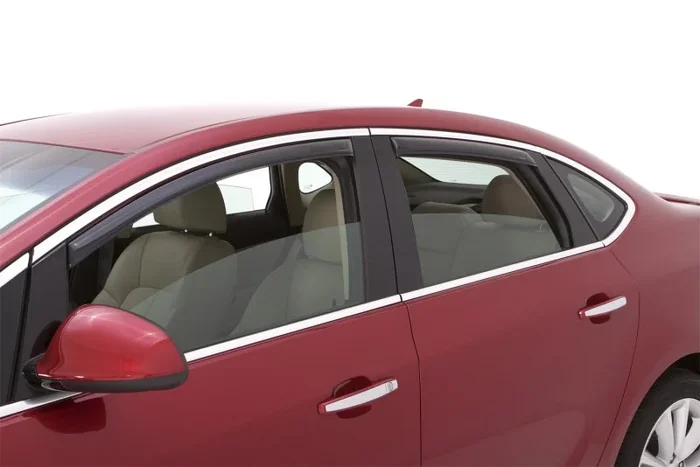 AVS 12-17 Buick Verano Ventvisor In-Channel Front & Rear Window Deflectors 4pc – Smoke