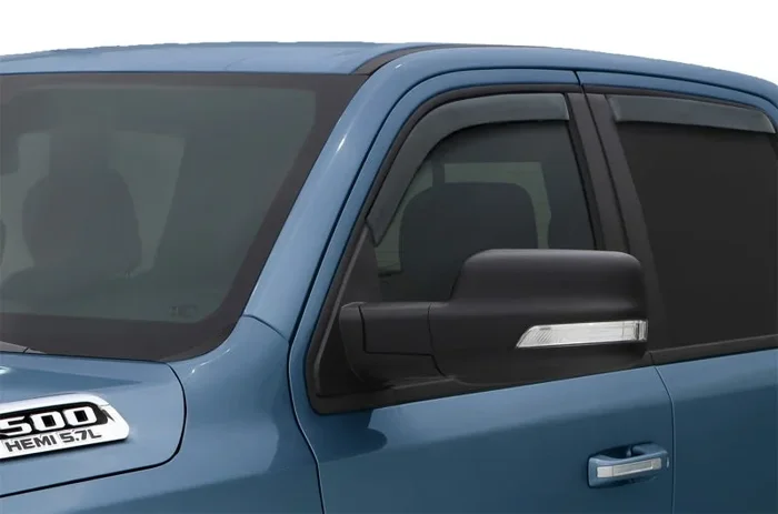 AVS 2019 Ram Quad Cab Ventvisor In-Channel Front & Rear Window Deflectors 4pc – Smoke