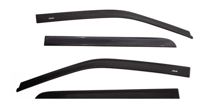 AVS 2022 Nissan Frontier Crew Cab Ventvisor In-Channel Window Deflectors – 4pc – Smoke