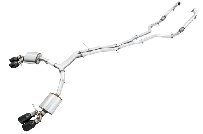 AWE Tuning Audi B9 S5 Sportback Touring Edition Exhaust – Non-Resonated (Black 102mm Tips)