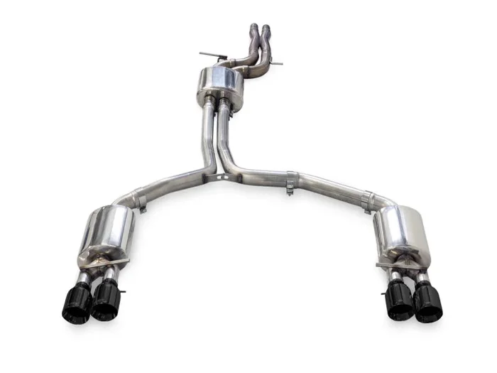 AWE Tuning Audi C7.5 A6 3.0T Touring Edition Exhaust – Quad Outlet Diamond Black Tips