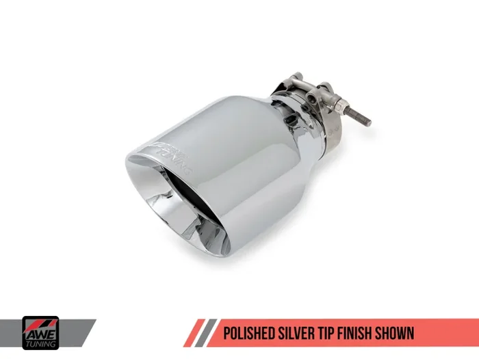 AWE Tuning Mk5 Jetta Mk6 Sportwagen 2.5L Track Edition Exhaust – Polished Silver Tips