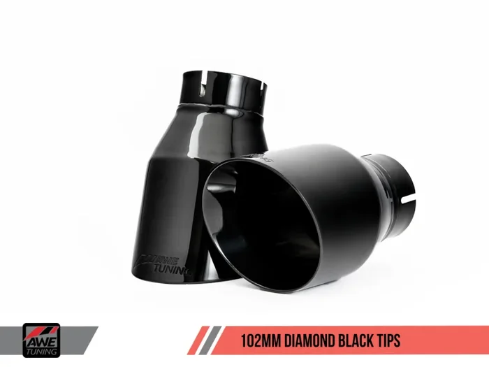 AWE Tuning VW MK7 GTI Touring Edition Exhaust – Diamond Black Tips