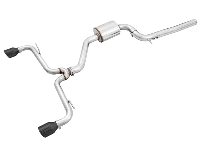 AWE Tuning VW MK7 GTI Track Edition Exhaust – Diamond Black Tips