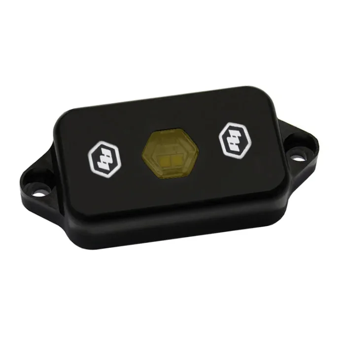 Baja Designs Amber Yellow LED Rock Light Waterproof Universal UTV Bright 398046