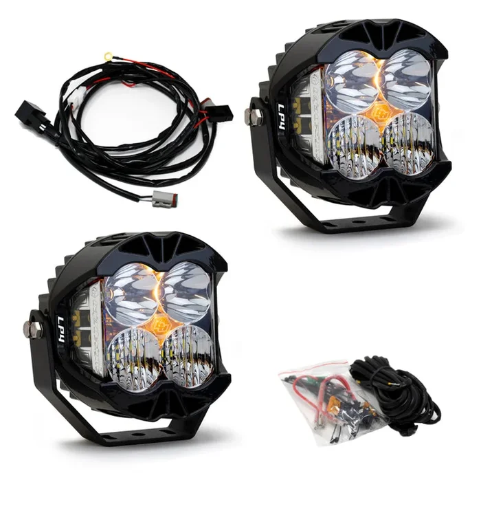 Baja Designs LP4 Pro Driving/Combo LED Off-Road 5.1″ Light Pod Clear Pair 297803