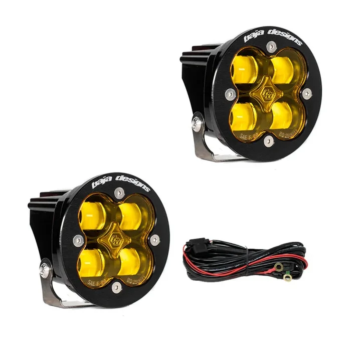 Baja Designs Squadron R SAE LED Spot Light – Amber – Pair3.6 lb