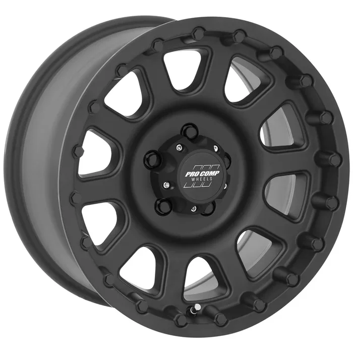 Bandido Matte Black 17×9 5×5.5 4.75BS Offset -6mm Cap P/N 70315500035.0 lb