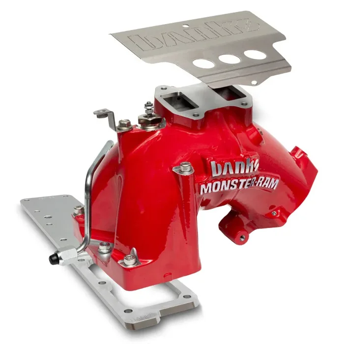 Banks Power 07.5-12 Ram Cab Chassis 6.7L Diesel Monster-Ram Intake System w/Fuel Line – Red