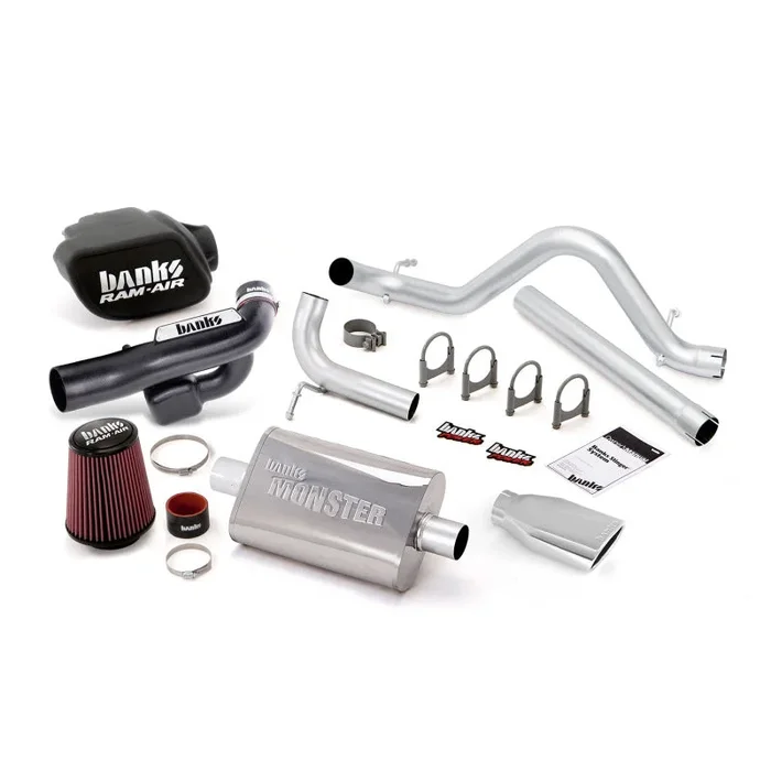 Banks Power 12-15 Jeep 3.6L Wrangler 4dr Stinger Sys (no AutoMind) – SS Single Exh w/ Chrome Tip