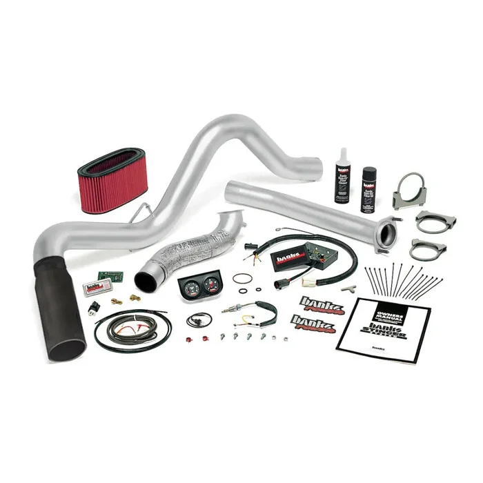 Banks Power 95.5-97 Ford 7.3L Auto Stinger System – SS Single Exhaust w/ Black Tip