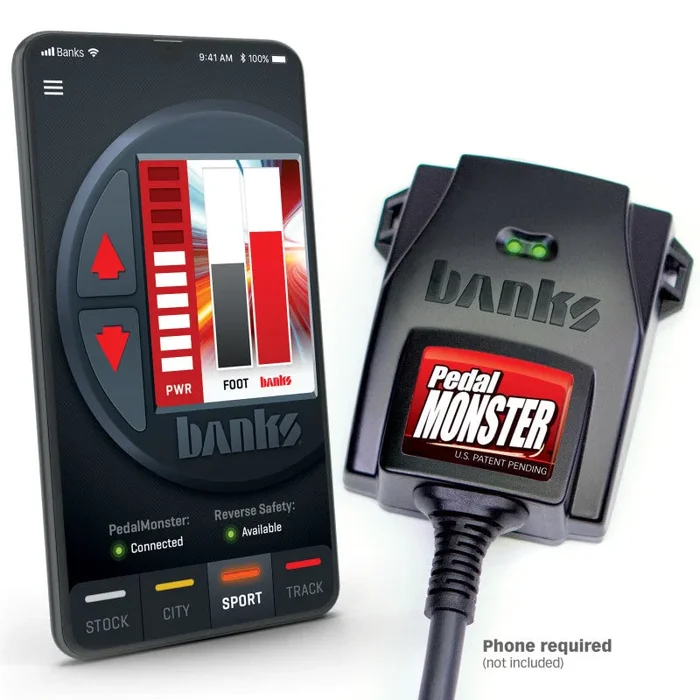 Banks Power Pedal Monster Kit (Stand-Alone) – TE Connectivity MT2 – 6 Way – Use w/Phone