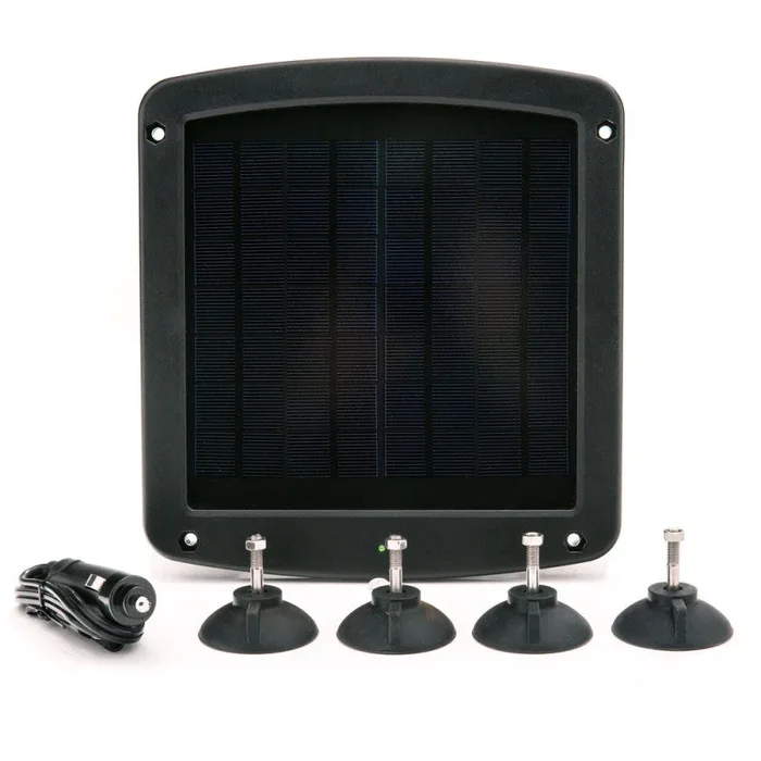 Battery Tender 12V 5W Solar Battery Charger w/Windshield Mount2.8 lb