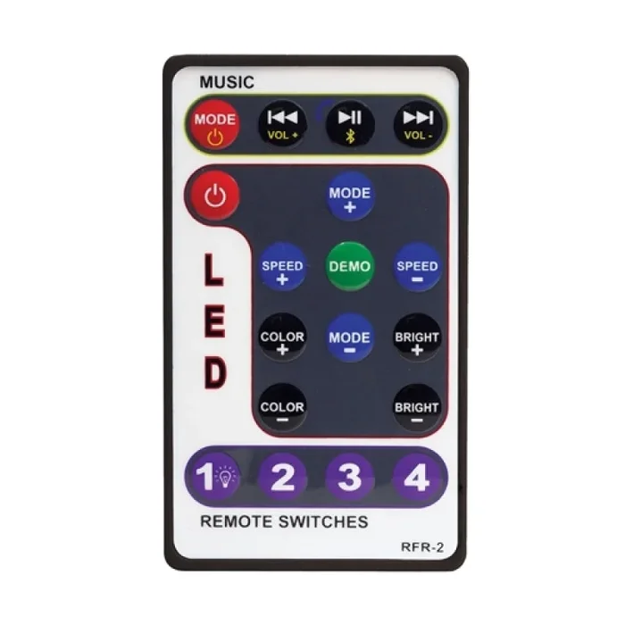 Bazooka 24in G3 Party Bar Double Sided Red/Green/Blue Bluetooth13.8 lb