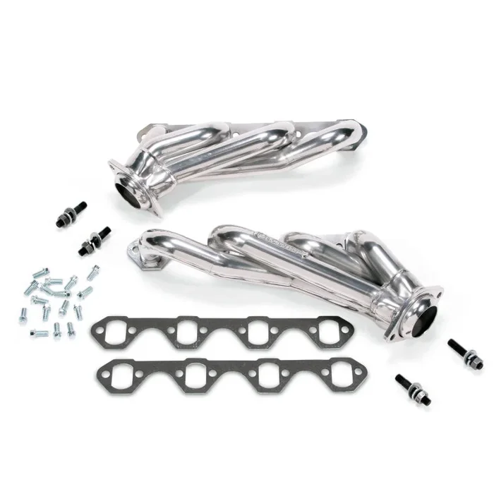 BBK 79-93 Mustang 5.0 Shorty Unequal Length Exhaust Headers – 1-5/8 Silver Ceramic