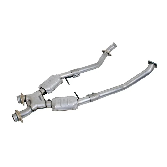 BBK 96-98 Mustang 4.6 GT High Flow X Pipe With Catalytic Converters – 2-1/2