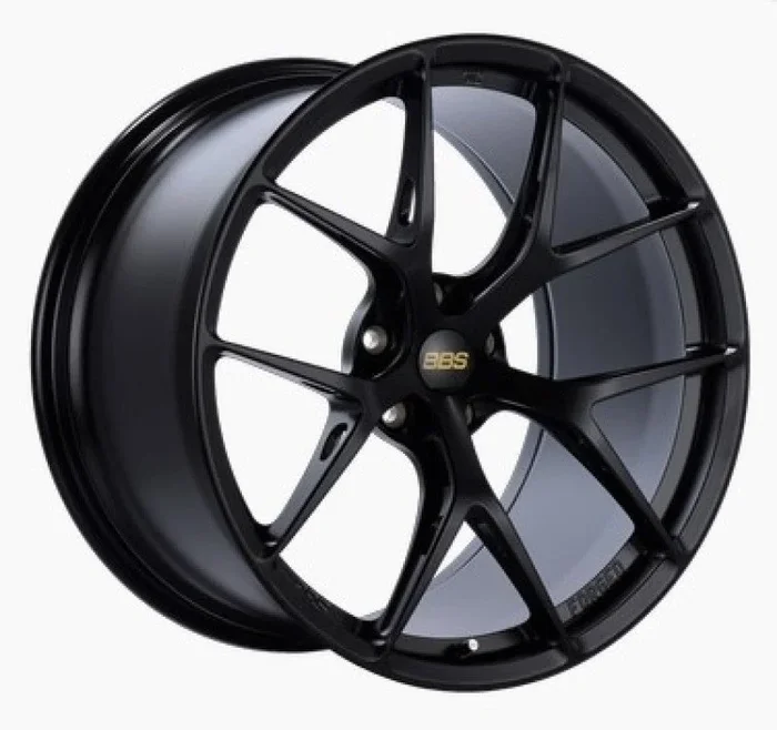 BBS FI-R 19×9.5 5×120 ET22 CB72.5 Black Satin Wheel -82mm PFS/Clip Req
