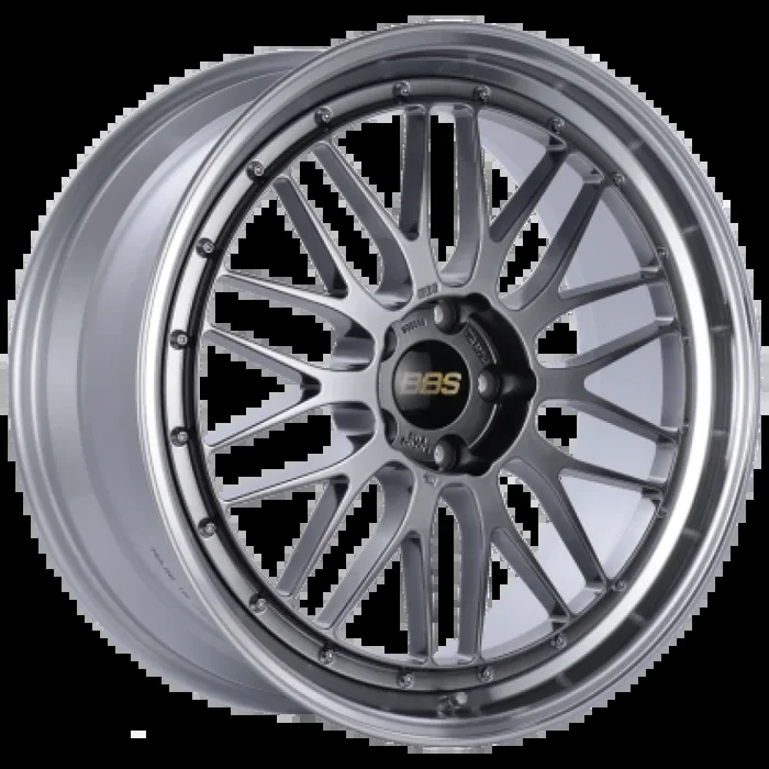 BBS LM 18×8.5 5×114.3 ET38 Diamond Black Center Diamond Cut Lip Wheel – 82mm PFS Required