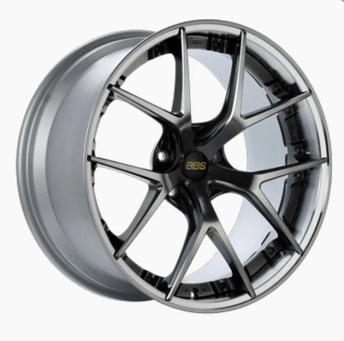 BBS RI-S 20×9 5×112 ET34 Diamond Black Center / Diamond Cut Lip Wheel -82mm PFS/Clip Required