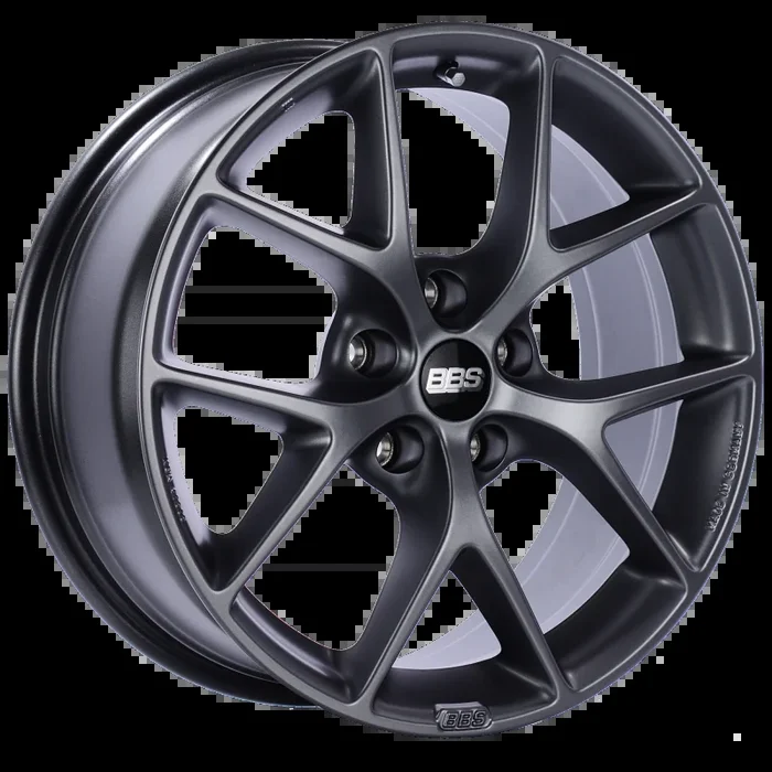 BBS SR 18×8 5×114.3 ET40 Satin Grey Wheel -82mm PFS/Clip Required30.1 lb