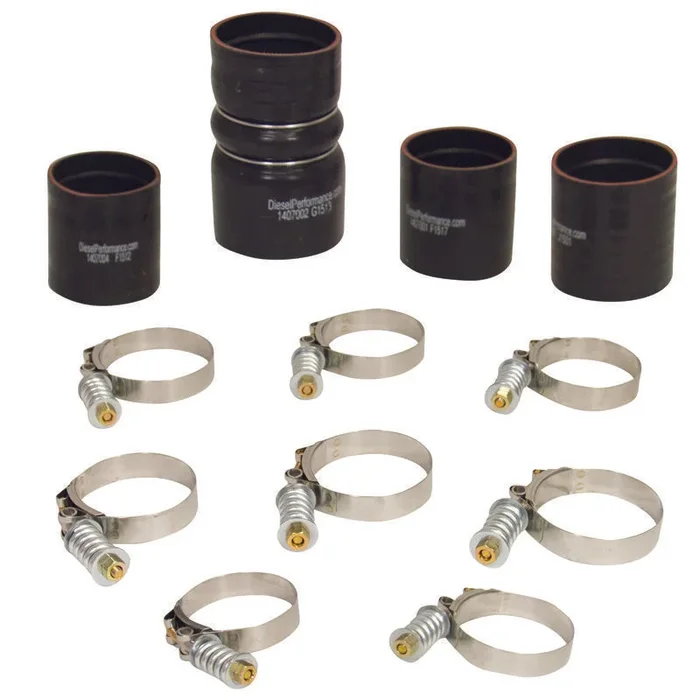 BD Diesel Intercooler Hose & Clamp Kit – 2008-2010 Ford 6.4L Powerstroke