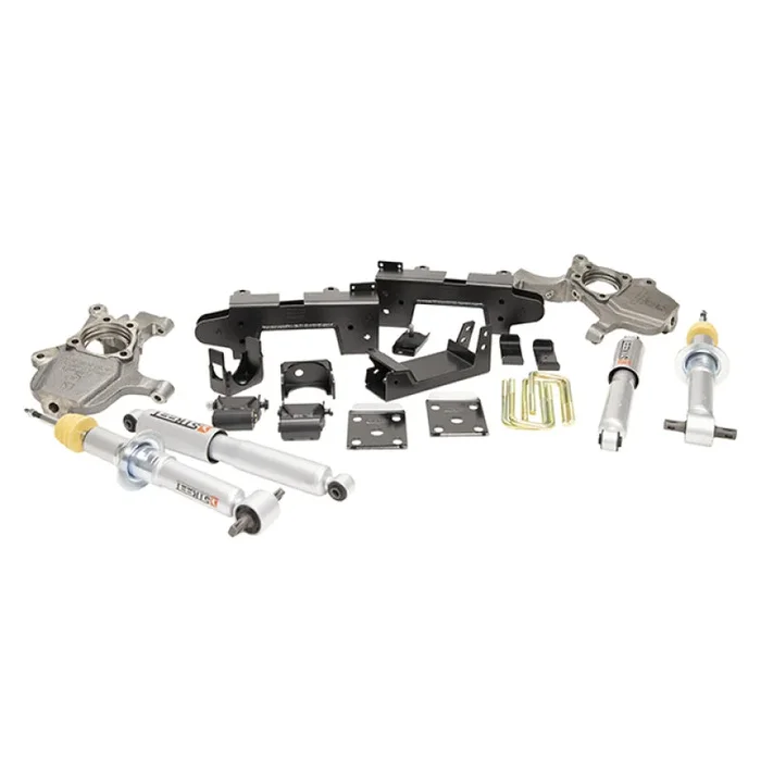 Belltech LOWERING KIT 2019 Chevrolet Silverado / GMC Sierra 1500 2WD All Cab – 2-4in Fr / 6in R