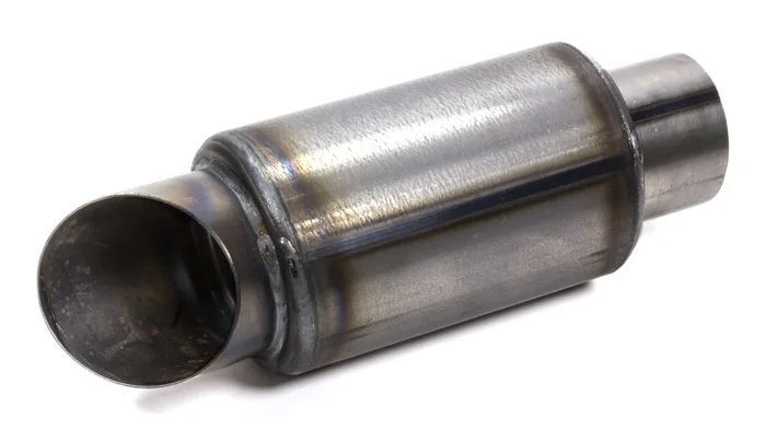 Beyea Custom Headers Muffler 2.5in w/Turn Down