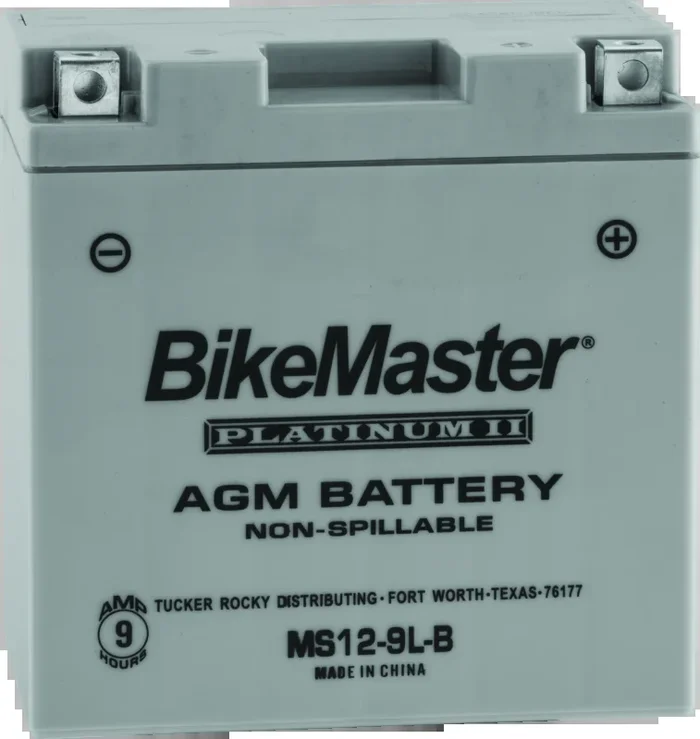 BikeMaster AGM Battery – MS12-9L-B6.7 lb
